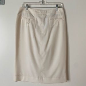 Tom Ford NWT Winter White Pencil Skirt